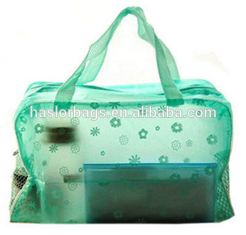 Cheap Clear Vinyl Cosmetic Bag for Promotion
