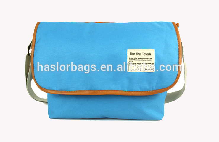 Hot new products college boys shoulder bags, latest cheap side bags for college