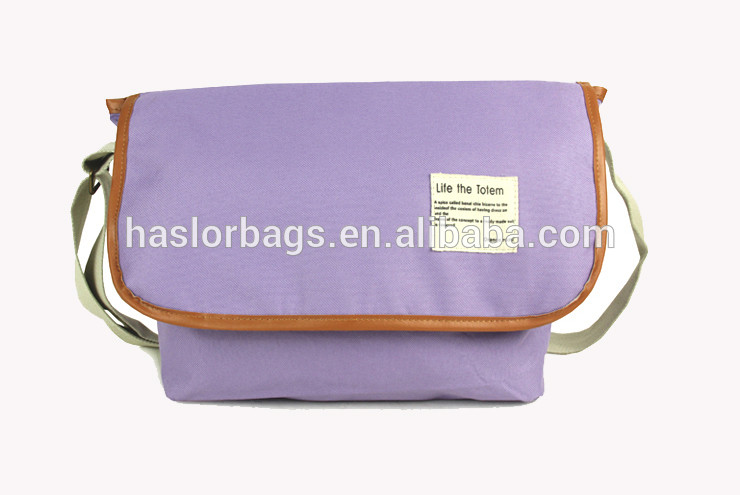 Wholesale 2015 candy colored student shoulder bag for college student