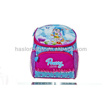 Very Beautiful Blue Color School Lunch Bag Small Cooler Bag Backpack