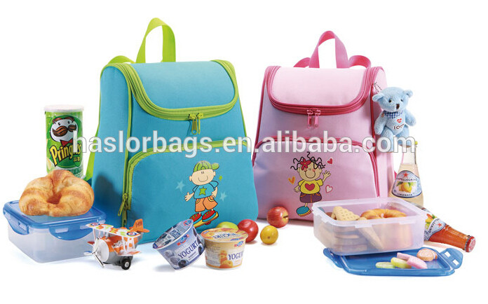 New Design of Boy & Girl Insulated Foil Lining Lunch Bag