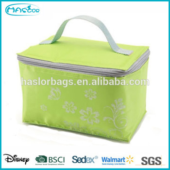 Insulated lunch cooler bag for frozen food