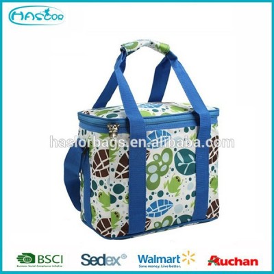 2015 High quality patterned customized cooler lunch bag for office