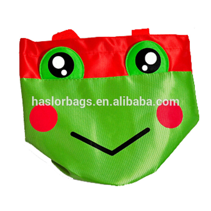 Cartoon foldable lunch bag box for kids