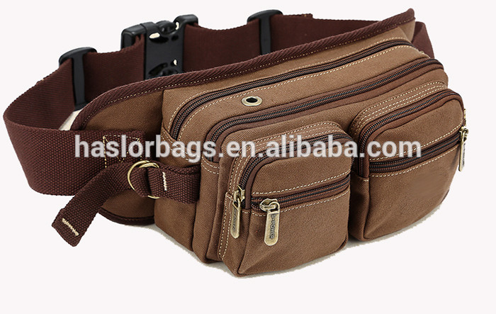 New Arrival Durable Multiple Pockets Canvas Waist Tool Bag