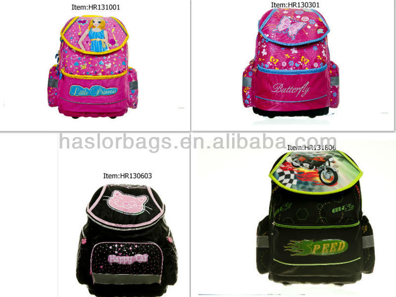 Fashion Strong School Bag 2014 for Kids from China Supplier with Disne Audit