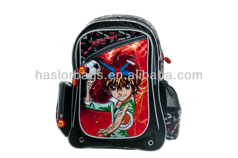 New Style Wholesale Cartoon Character Kids Children School Bags for Boys