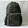 HOT !!! Plaid Fabric Backpack Outdoor Adventure Backpack