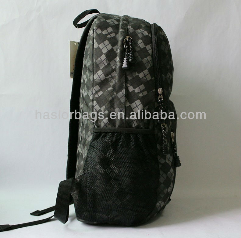 HOT !!! Plaid Fabric Backpack Outdoor Adventure Backpack