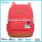 2015 Pink Cute Backpack for High School Girls