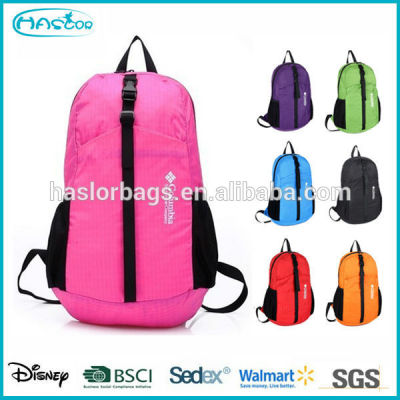 Promotion Multicolor Nylon Girls School Bags Backpak