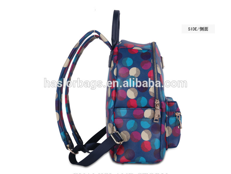 2015 New design and hot style fashion backpack for teenage girls