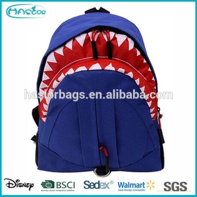 2015 trend 3D cartoon kids shark backpack