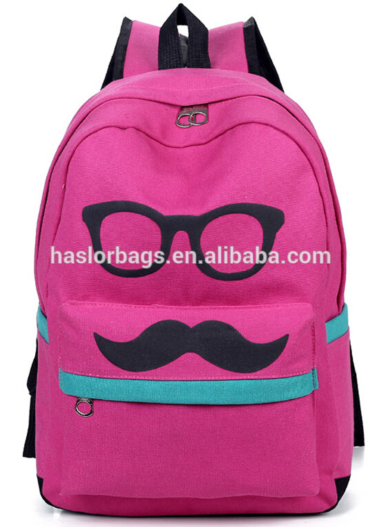 Korean Style Jean Sports Backpack for Teens