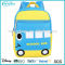 Adorable carton school bus pattern preschool backpacks for kids
