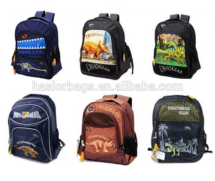 Trendy customized dinosaur backpack kids