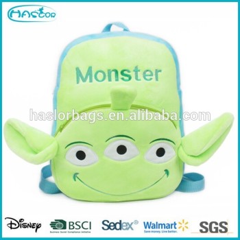 Lovely cartoon monster kids cartoon backpack