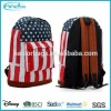Leisure Canvas School Bag / American Backpack for Teenager