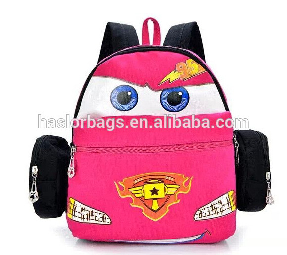 Cute Kids School Bags with Car Design