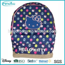 Factory cheap children school bags hello kitty