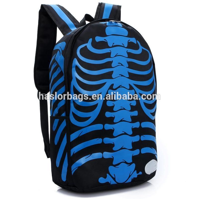 Wholesale fashion custom backpack manufacturer with cool pattern