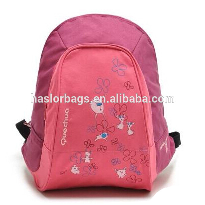 Popular lovely girl picture school bags