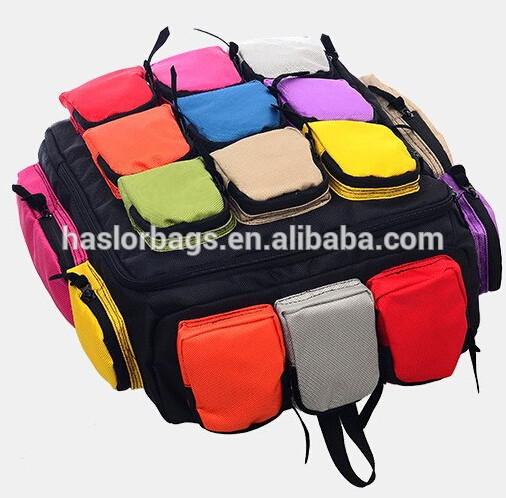 Quilted Backpack with Many Pockets for Teenager