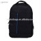 2015 sample design balck polyester with good quality school bags for boys