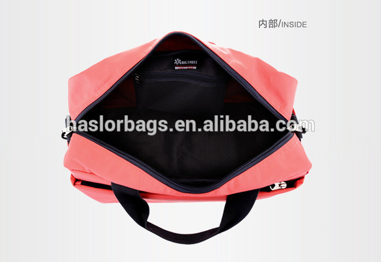 New design fashion high quality OEM girls travel bags with shoulder and handle