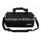 Fashionable sports shoulder bag with shoe compartment