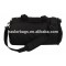 Fashionable sports shoulder bag with shoe compartment