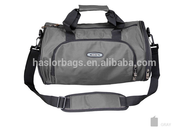 Polyester Rolling Sports Bags for Gym with Shoe Compartment