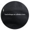 Custom wholesale durable canvas plain black backpacks for high school