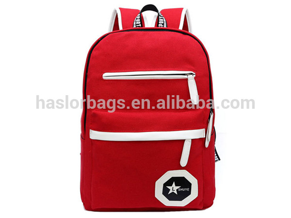 Korean Fashion Canvas Cute Backpack Bag For High School Girls