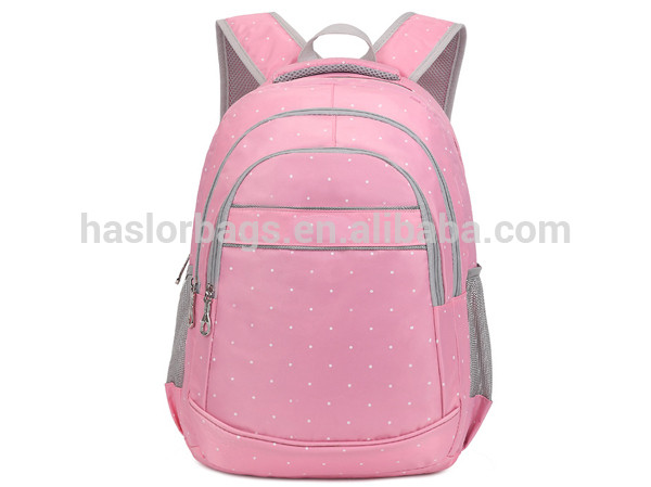 Wholesale Pink Fashion High School Backpack Cheap Backpack For Teenage Girls