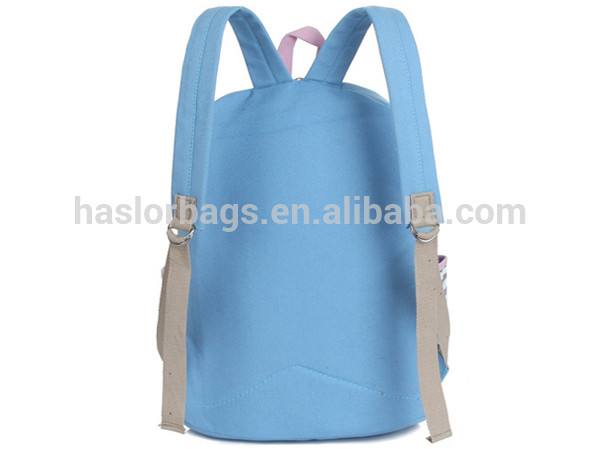 Korean Fashion Popular Canvas Girls School Bag, Horse School Backpack