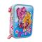 Back to School Cute Girl Pencil Case with Zipper Pouch