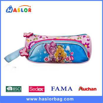 Stylish Lovely Girl Pencil Bag Pink for Primary School Students