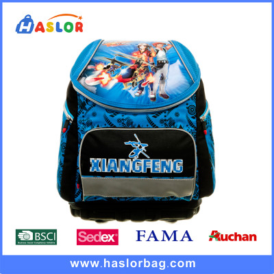 Cartoon Boy Printing for School Backpack Book Bag