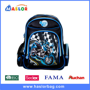 2016 Cheap Boys Cars Printed Backpack School Bags for Sale