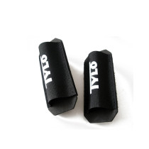 Red color skiing product hook and loop fastener tie straps tape ski holders
