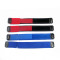 Nylon nylon polyester blend colored printed strong stick force soft cable clamp