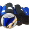 Black blue soft  new hot flexible ripstop exercise cheap OEM elastic slimming band