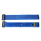 SGS Rohs waterproof  factory price blue logo custom velcro luggage strap