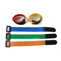 Fashion neoprene nylon polyester blend hook and loop buckle tape