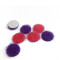 Colored soft SGS Rohs magic tape adhesive dots