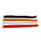 All kinds of color orange cute magic tape hook and loop fastener elastic band