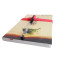 Hot selling elastic red custom design webbing stationery book strap