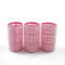 Cute colorful  unique soft round rubber wholesale rolling hair rollers