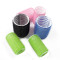 Cute colorful  unique soft round rubber wholesale rolling hair rollers
